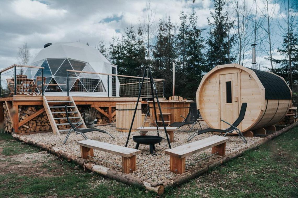 Chalupy Pod Liscim Kopcem วัลคาบี ภายนอก รูปภาพ